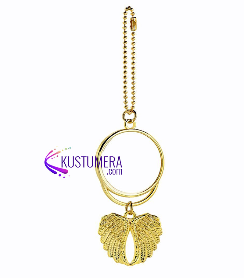 Sublimation Blank GOLD Angel Wings Ornament Double-Sided