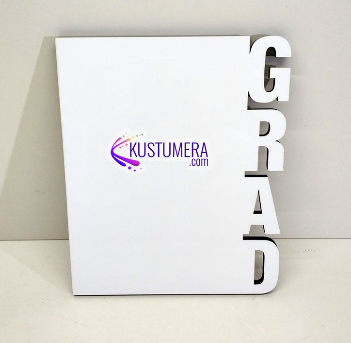 Sublimation Blank GRAD Photo Frame MDF with Stand