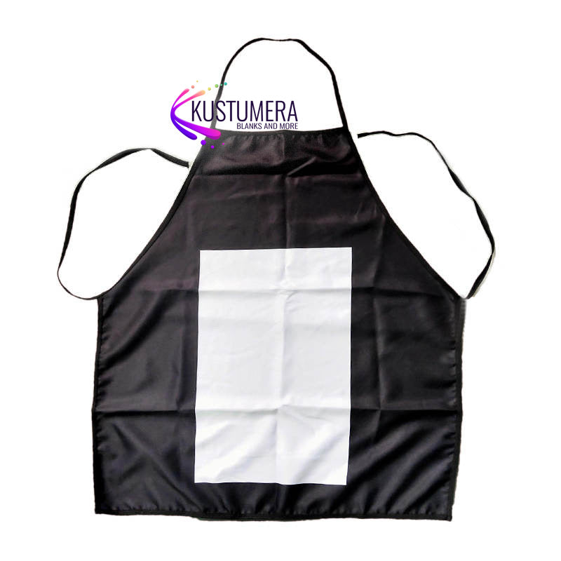 Sublimation Blank Apron Black (Adult Size)