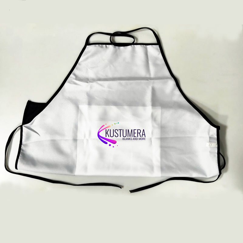 Sublimation Blank Apron Black (Adult Size)