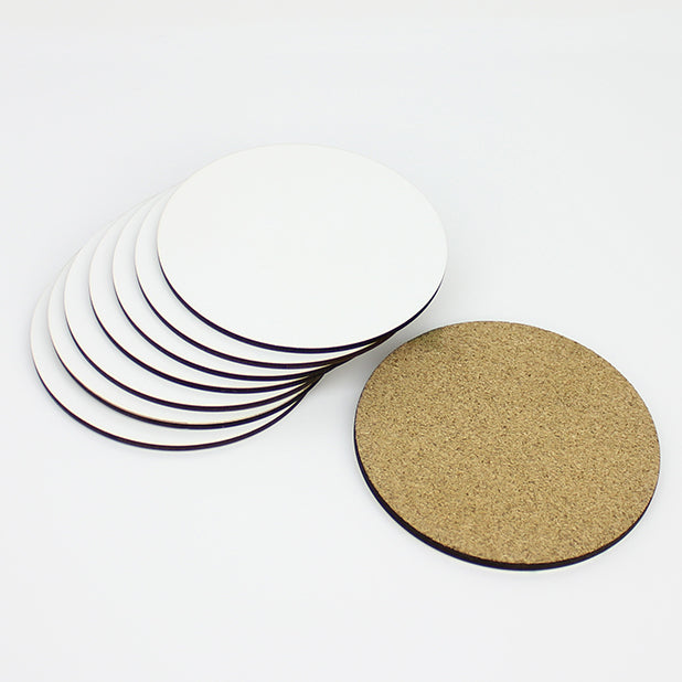 Blank Round Coaster Printing Sublimation 3.5"x3.5"