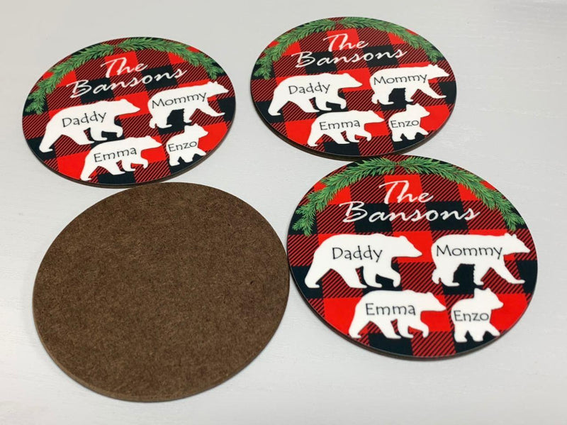 Blank Round Coaster Printing Sublimation 3.5"x3.5"